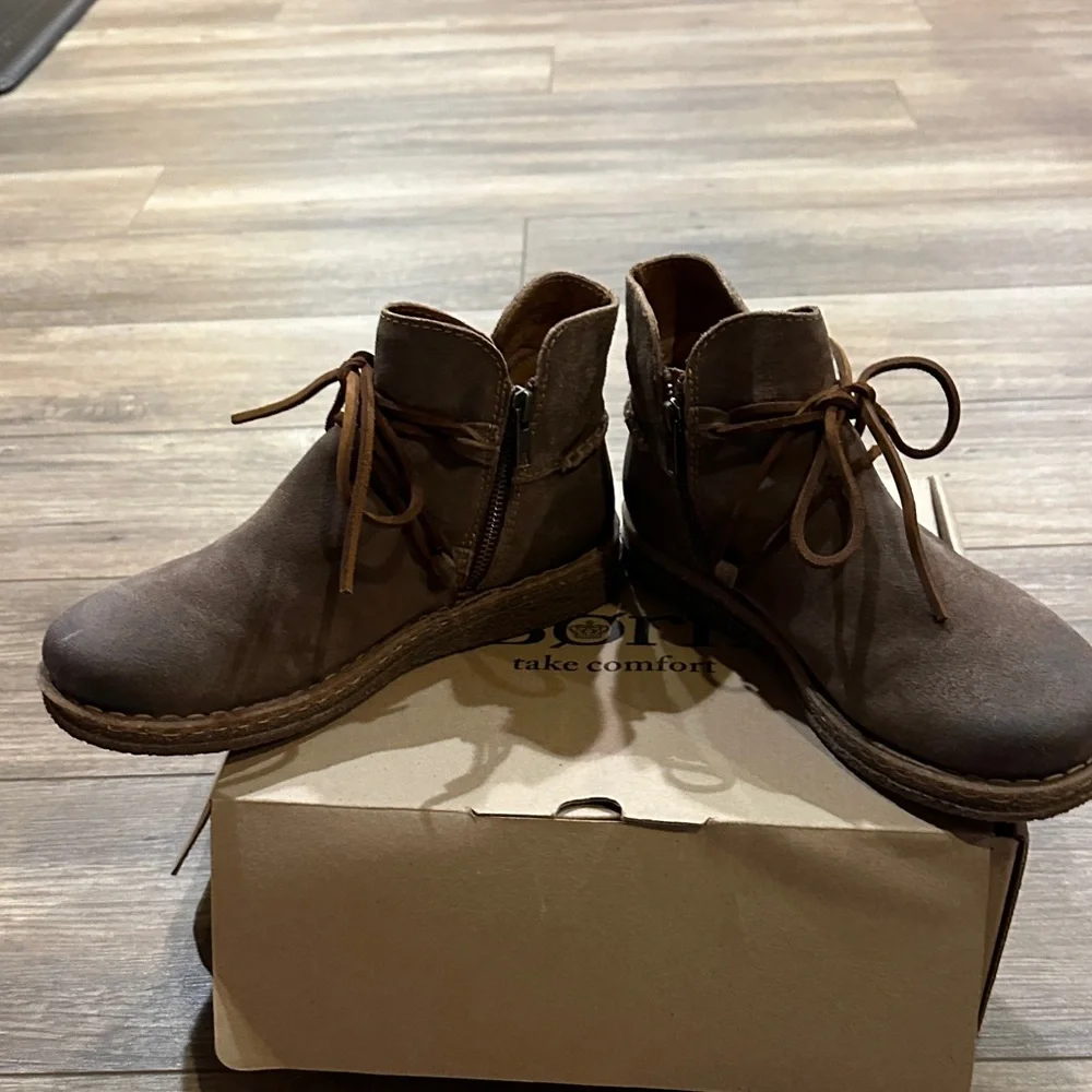 Born Brown Ankle Boots - Picture 11 of 11